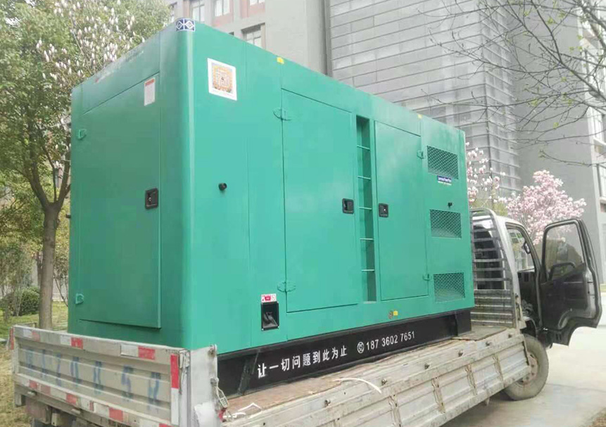 河南财经政法大学200KW康明斯静音机组